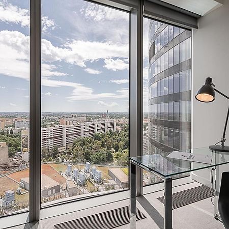 Rentplanet - Apartament Sky Tower ヴロツワフ エクステリア 写真